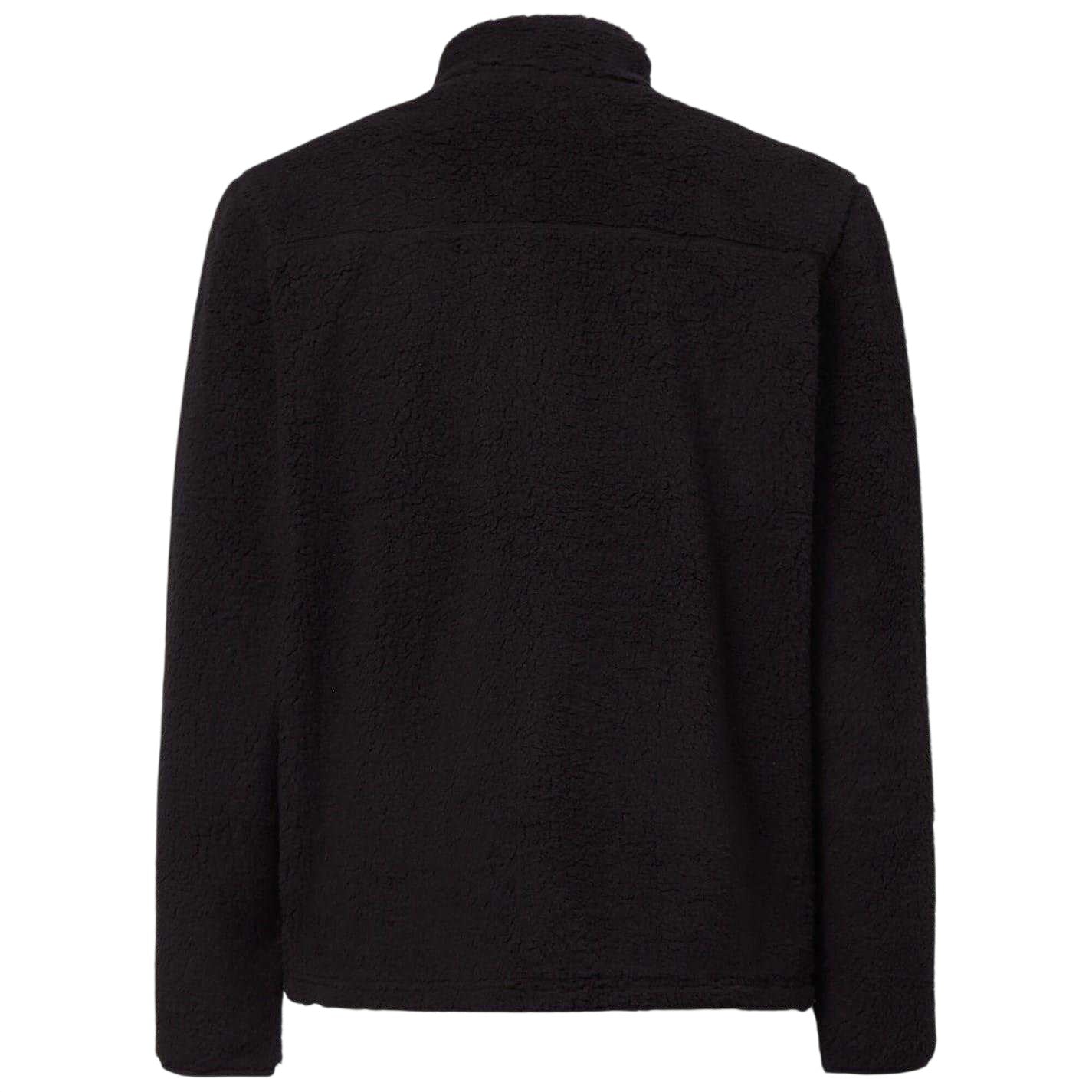 Black - Back - Oakley Mens Sherpa Fleece Jacket