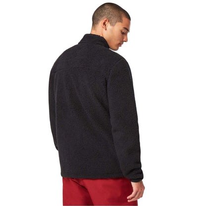 Black - Lifestyle - Oakley Mens Sherpa Fleece Jacket