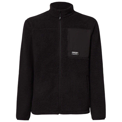 Black - Front - Oakley Mens Sherpa Fleece Jacket