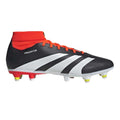 Black-White - Side - Adidas Mens Predator 24 League Football Boots