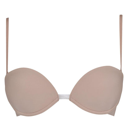 Beige - Front - Wonderbra Womens-Ladies Plain Multiway Bra