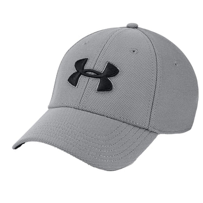 Grey - Side - Under Armour Blitzing 3.0 Baseball Cap