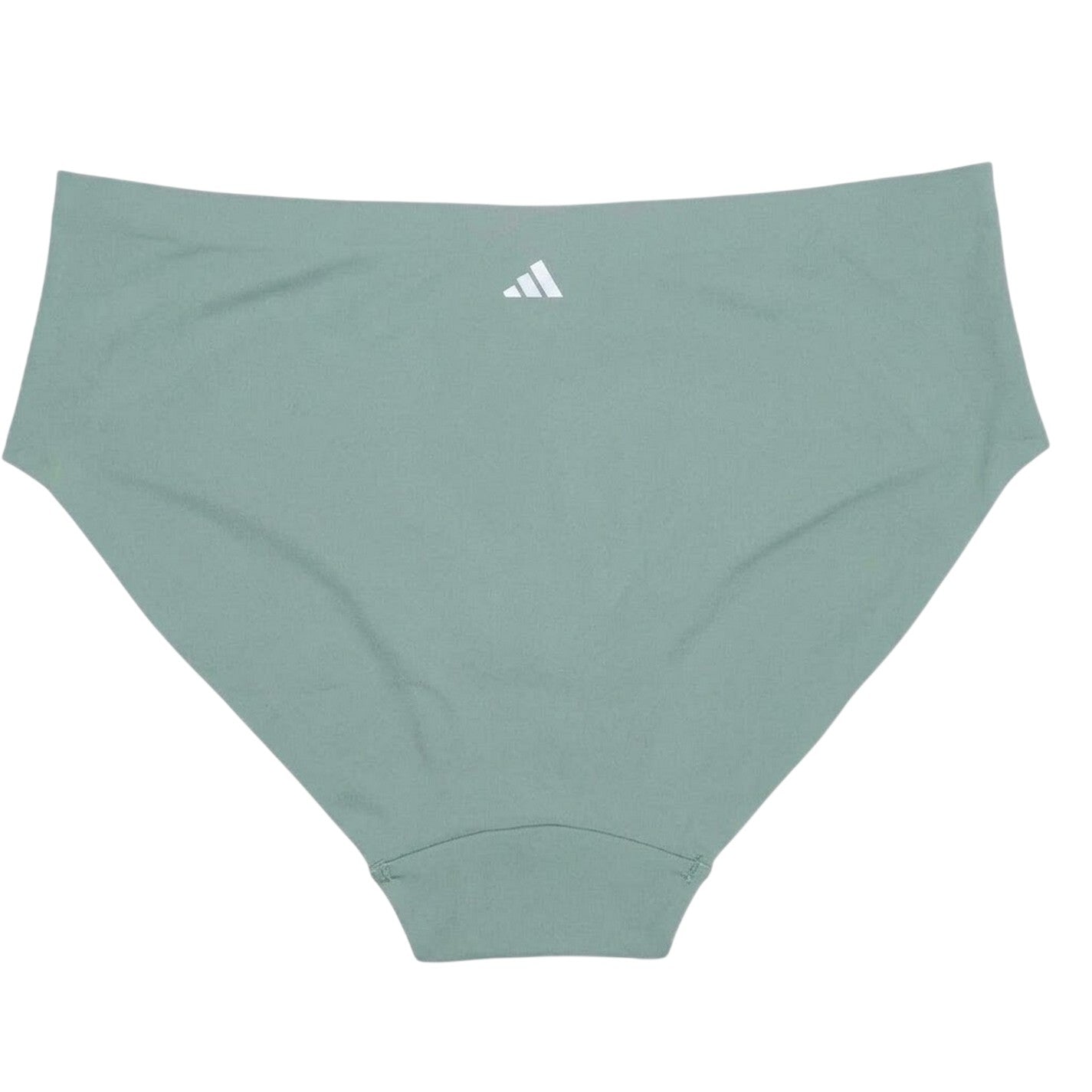 Olive Green - Back - Adidas Womens-Ladies Seamless Hipster Briefs