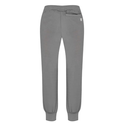 Steel-White - Pack Shot - 11 Degrees Childrens-Kids Full Zip Long-Sleeved Tracksuit