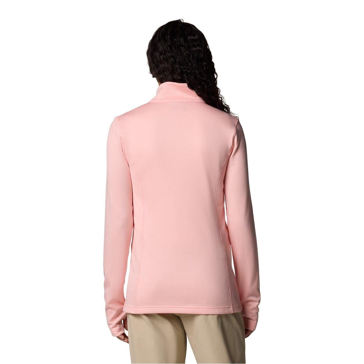 Pink - Back - Columbia Womens-Ladies Park View Fleece Jacket