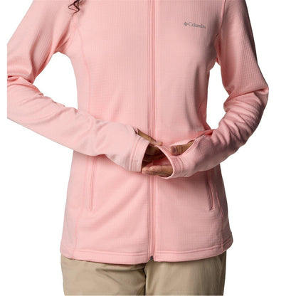 Pink - Lifestyle - Columbia Womens-Ladies Park View Fleece Jacket
