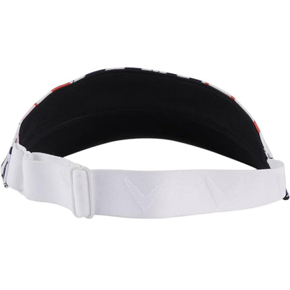 Tropical - Back - Callaway Womens-Ladies Floral Golf Visor