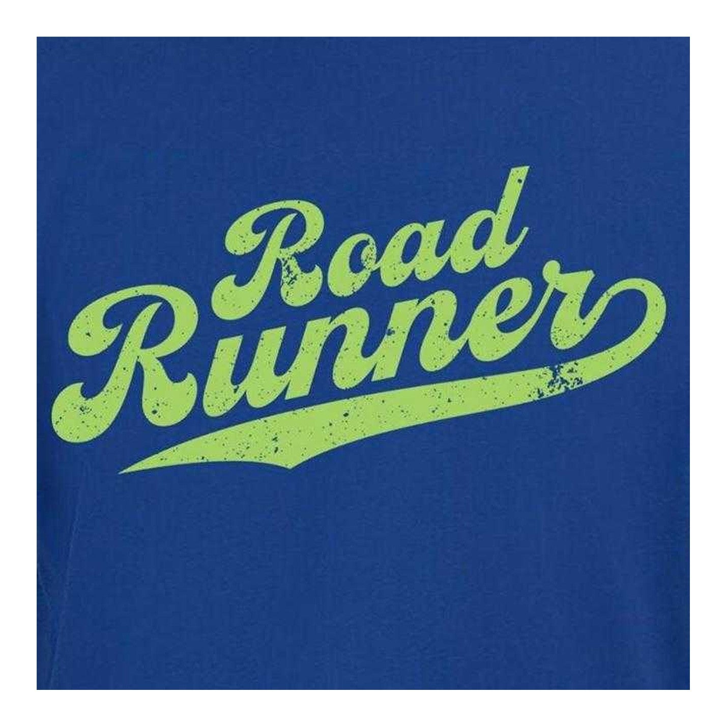 Blue - Side - AWD Unisex Adult Road Runner T-Shirt