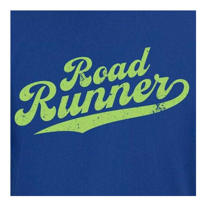 Blue - Side - AWD Unisex Adult Road Runner T-Shirt