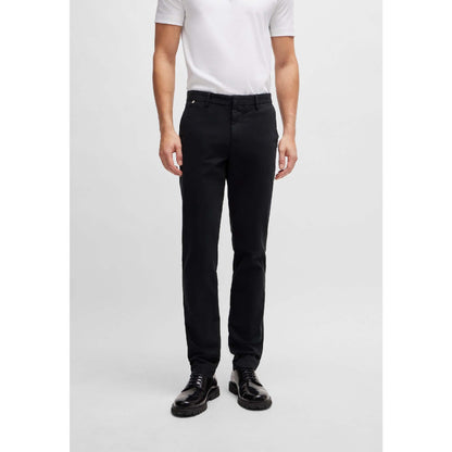Black - Pack Shot - Boss Mens Kaito1 Chinos