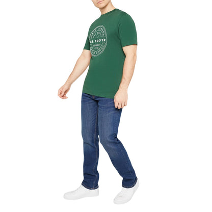 Dark Wash - Lifestyle - Lee Cooper Mens Denim Regular Jeans