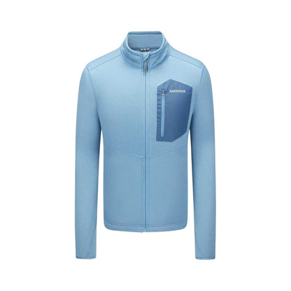 Navy - Front - Karrimor Mens Helium Power Stretch Stretch Fleece Jacket