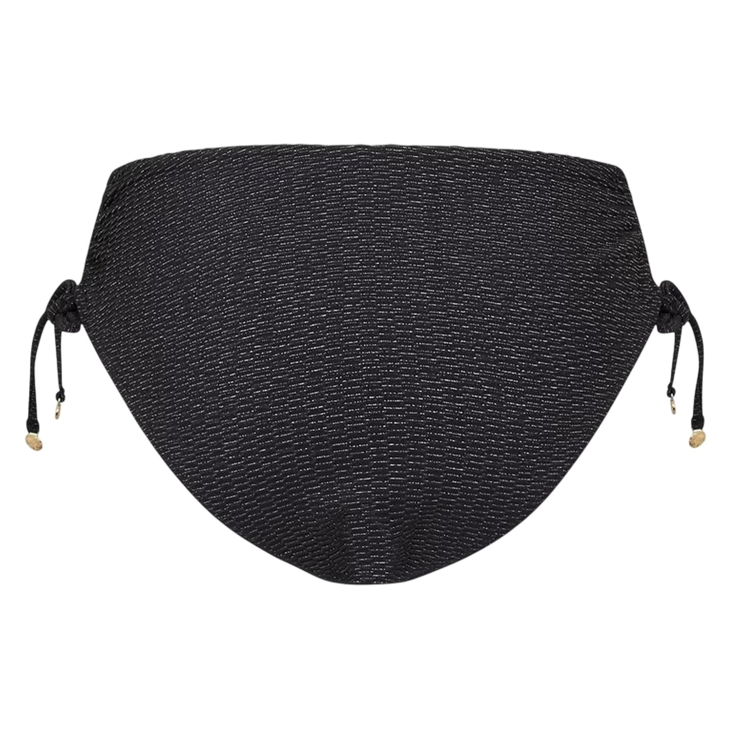Black - Back - Biba Womens-Ladies Textured Hipster Bikini Bottoms