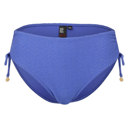 Blue - Front - Biba Womens-Ladies Textured Hipster Bikini Bottoms
