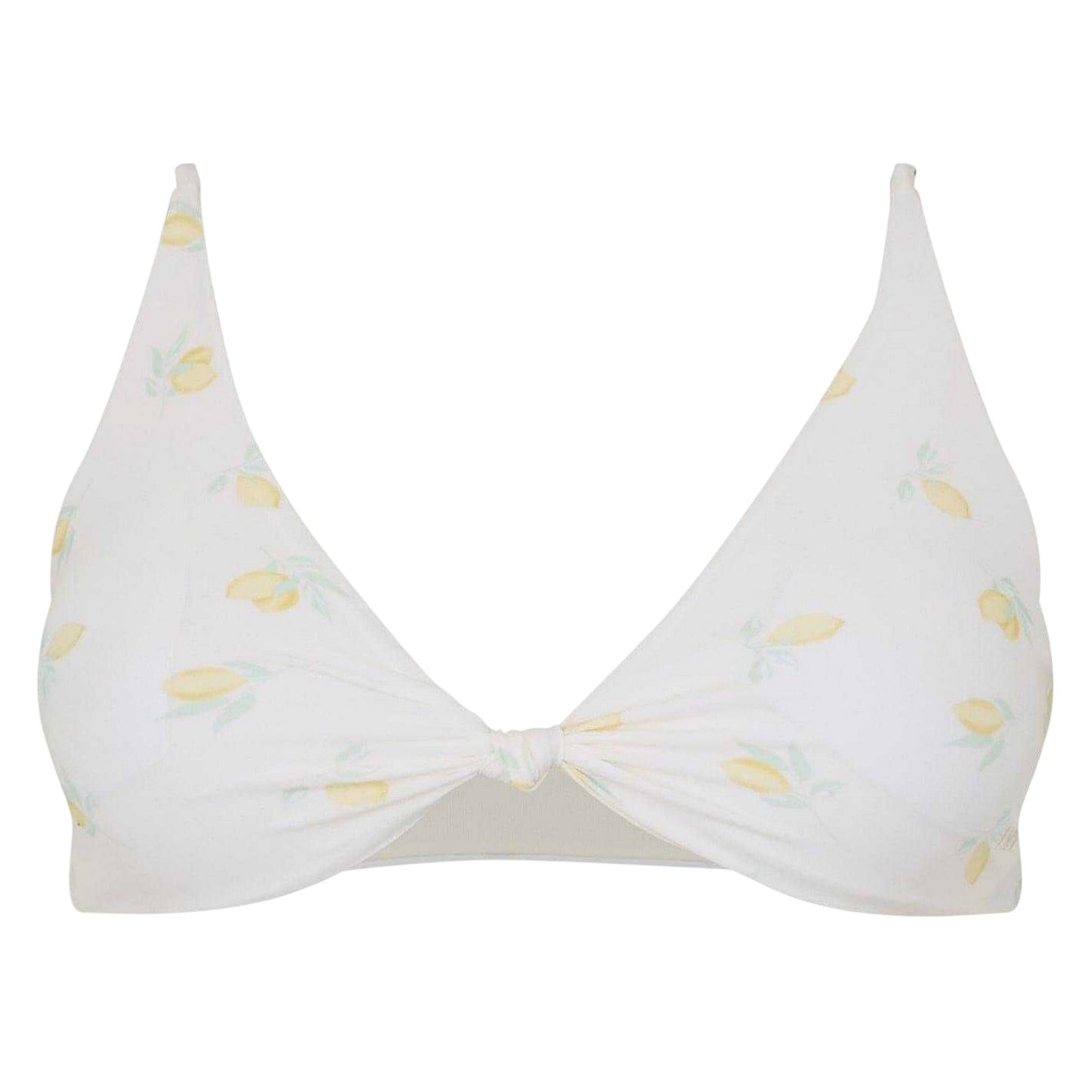 Lemon - Side - Jack Wills Womens-Ladies Two-Piece Swimsuit