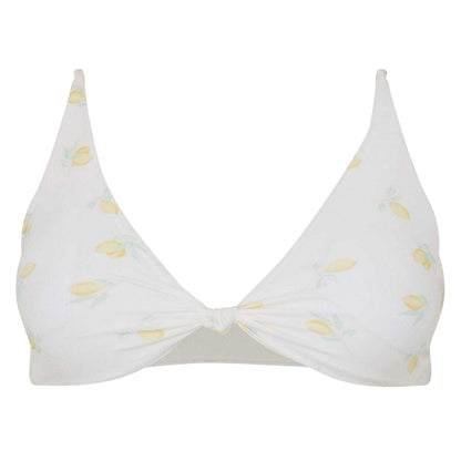 Lemon - Side - Jack Wills Womens-Ladies Two-Piece Swimsuit