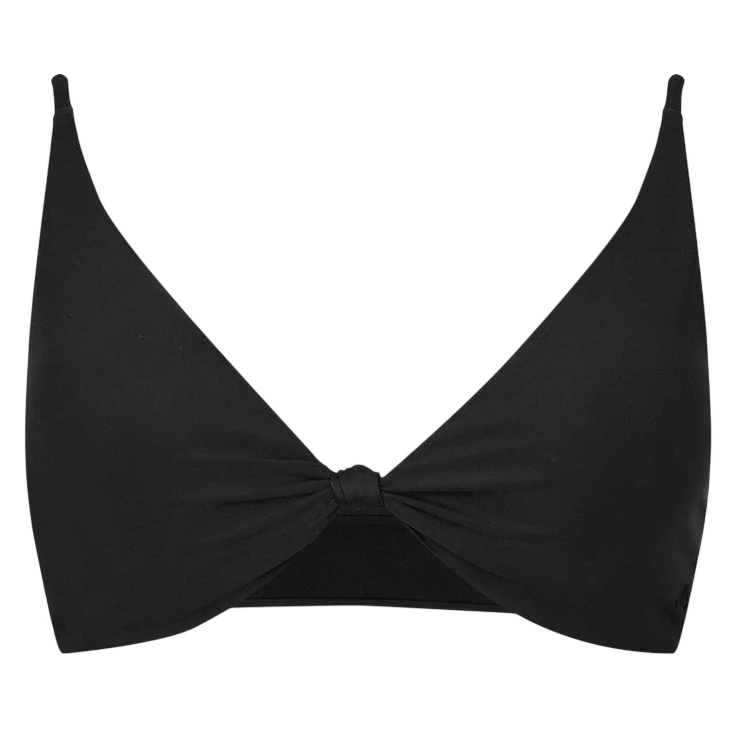 Black - Side - Jack Wills Womens-Ladies Two-Piece Swimsuit