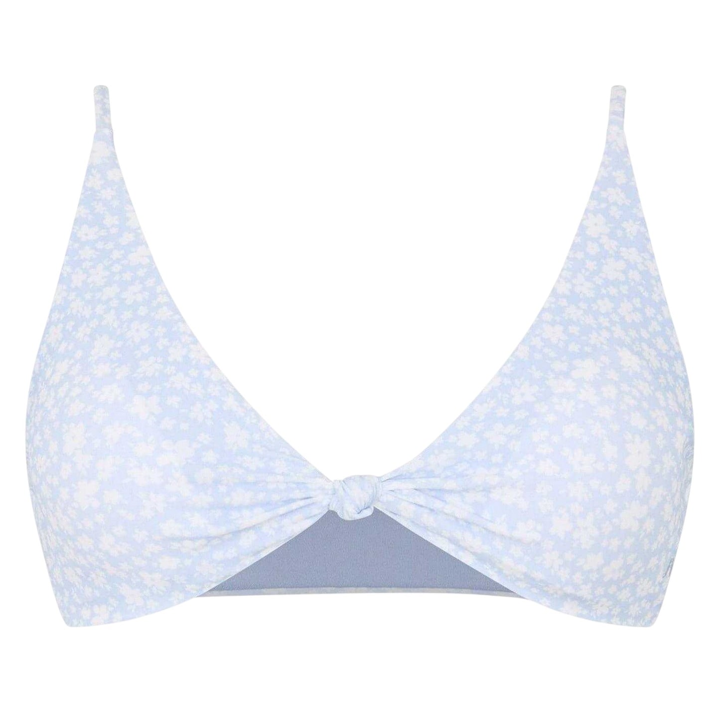Blue - Side - Jack Wills Womens-Ladies Two-Piece Swimsuit