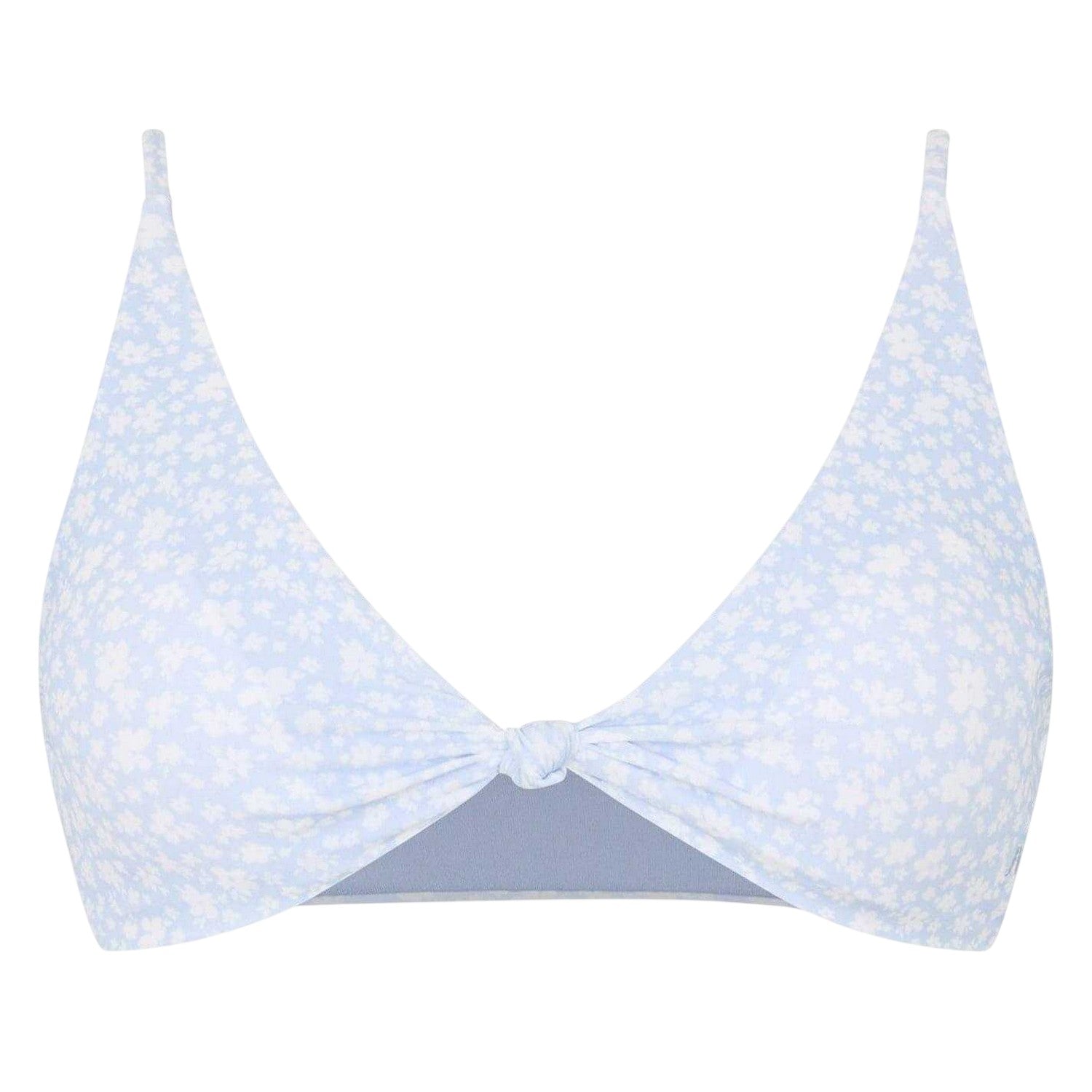 Blue - Side - Jack Wills Womens-Ladies Two-Piece Swimsuit