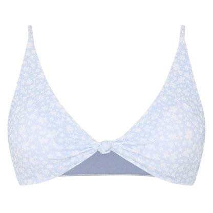 Blue - Side - Jack Wills Womens-Ladies Two-Piece Swimsuit