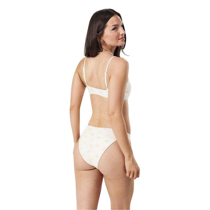 Lemon - Back - Jack Wills Womens-Ladies Two-Piece Swimsuit