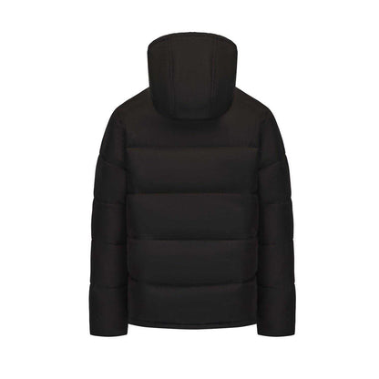 Black - Back - Slazenger Mens Full Zip Puffer Jacket