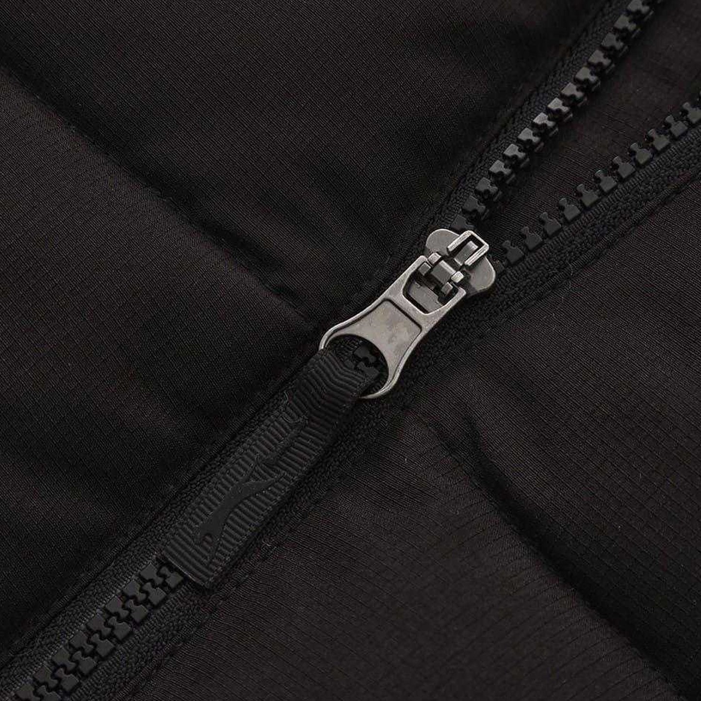 Black - Side - Slazenger Mens Full Zip Puffer Jacket