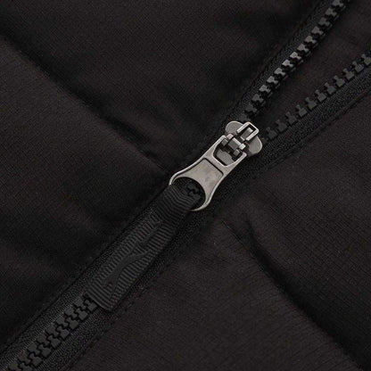 Black - Side - Slazenger Mens Full Zip Puffer Jacket