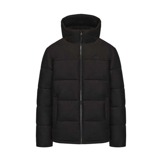 Black - Front - Slazenger Mens Full Zip Puffer Jacket