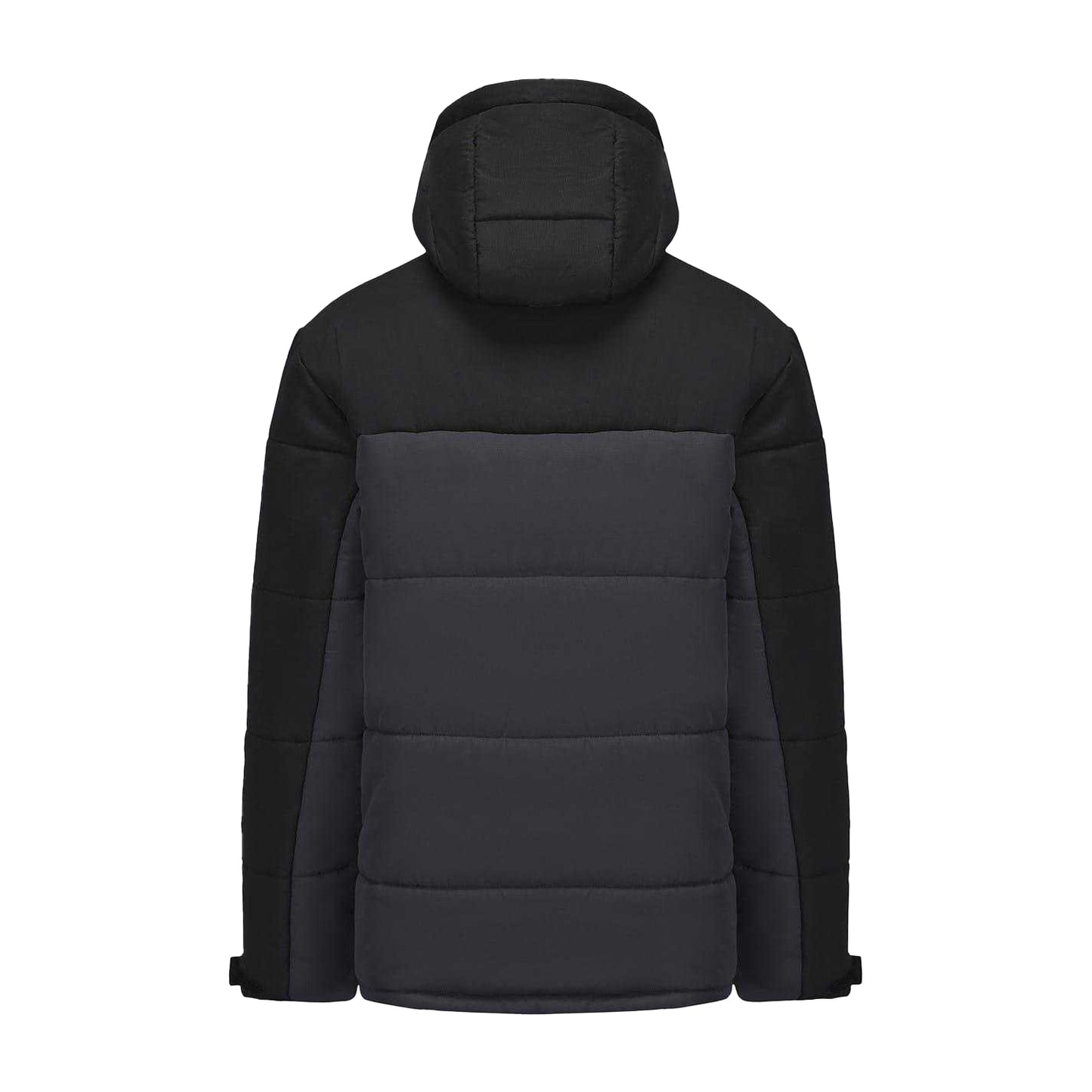 Black - Back - Gelert Childrens-Kids Colour Block Hooded Puffer Jacket