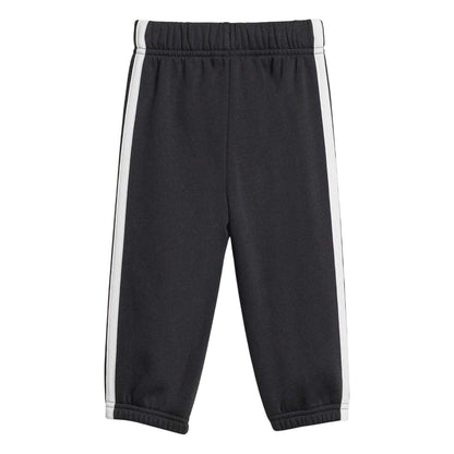 Black-White - Side - Adidas Baby Essentials Hoodie And Joggers Set Set