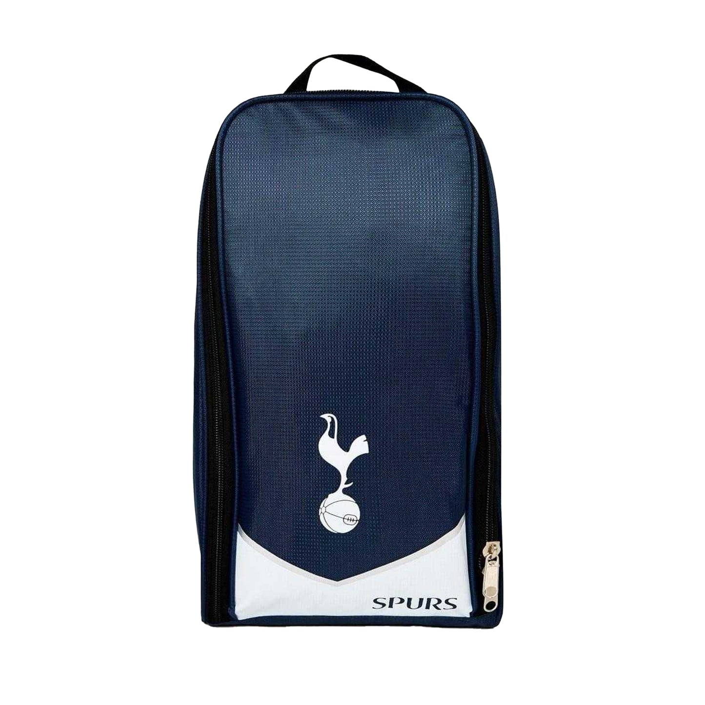 Navy-White - Front - Tottenham Hotspur FC Crest Football Boot Bag