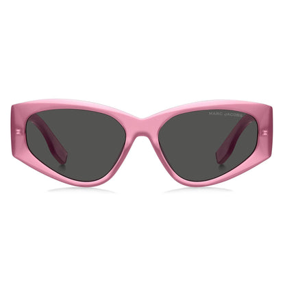 Pink - Back - Marc Jacobs Womens-Ladies Round Sunglasses