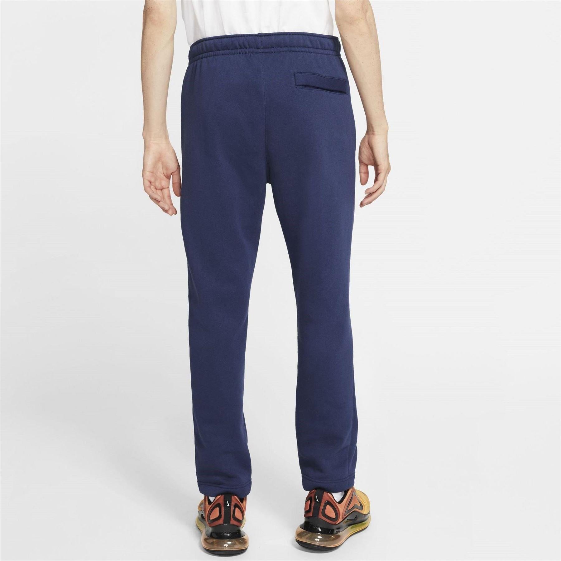 Navy - Lifestyle - Nike Mens Club Embroidered Logo Joggers