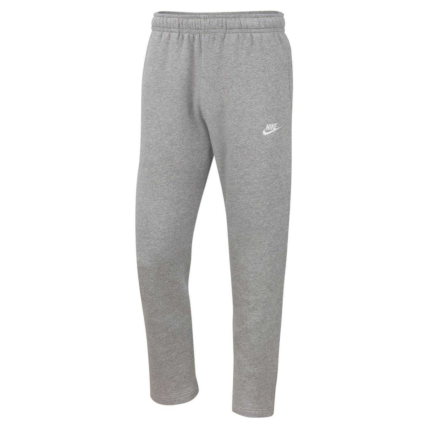 Grey - Front - Nike Mens Club Embroidered Logo Joggers