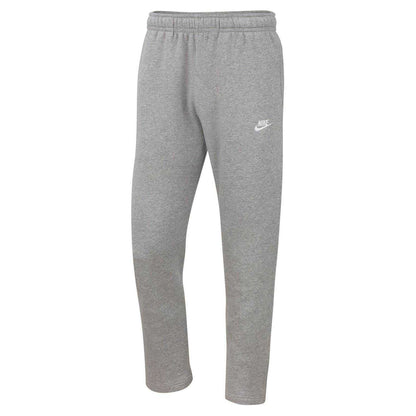 Grey - Front - Nike Mens Club Embroidered Logo Joggers