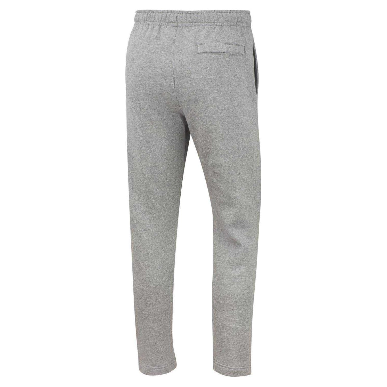 Grey - Back - Nike Mens Club Embroidered Logo Joggers
