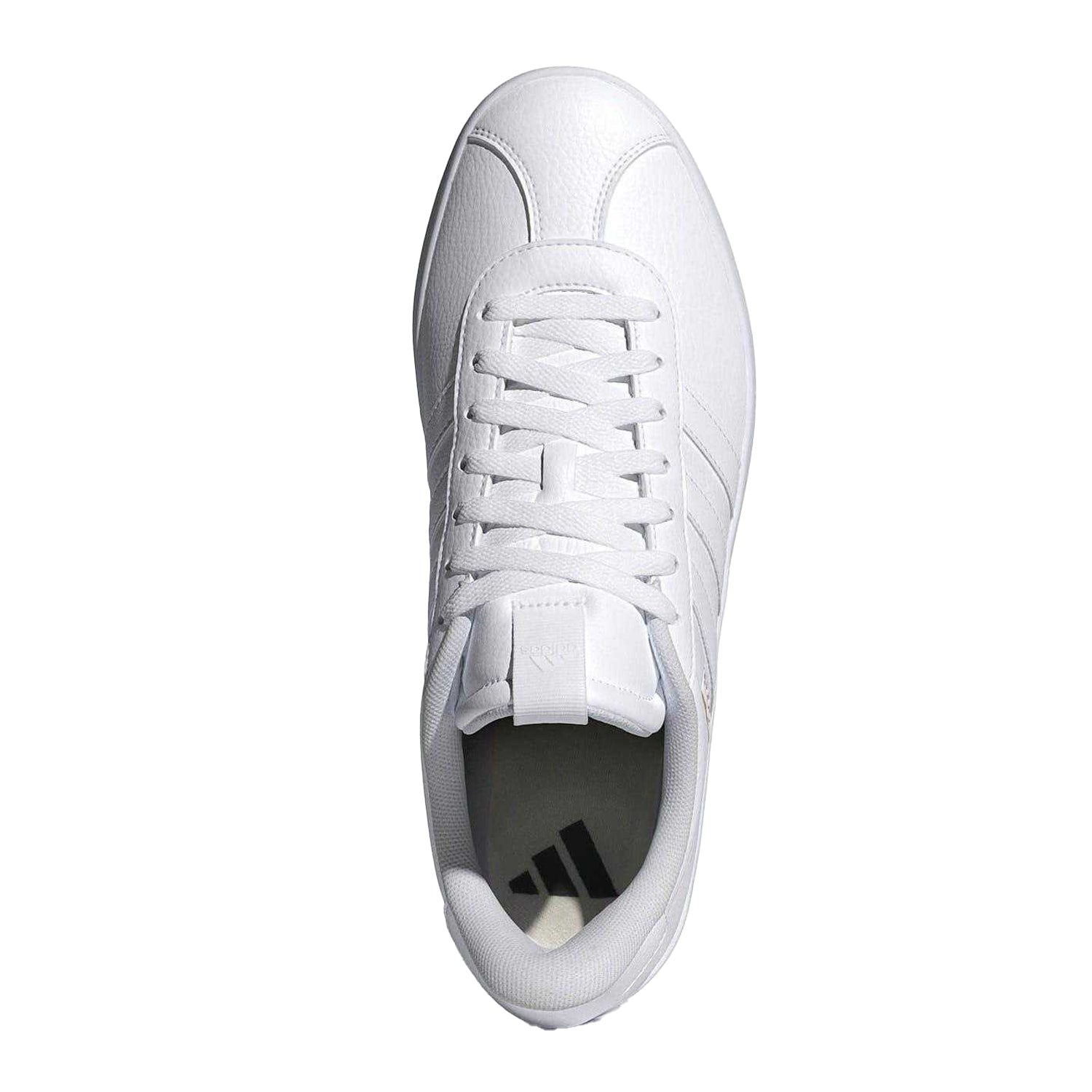 White-Gold - Lifestyle - Adidas Mens VL Court 3.0 Flat Trainers