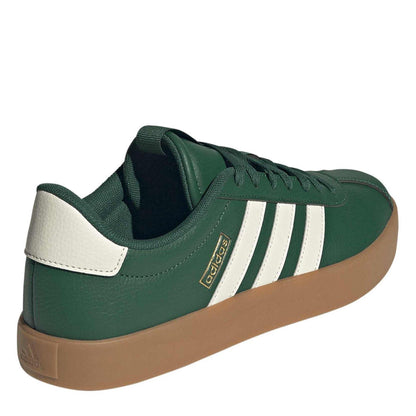 Green-White - Lifestyle - Adidas Mens VL Court 3.0 Flat Trainers