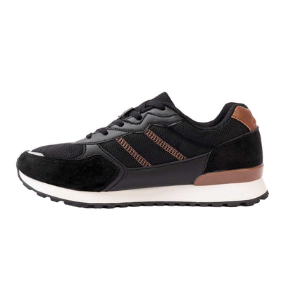Black - Back - Donnay Mens Bob Trainers