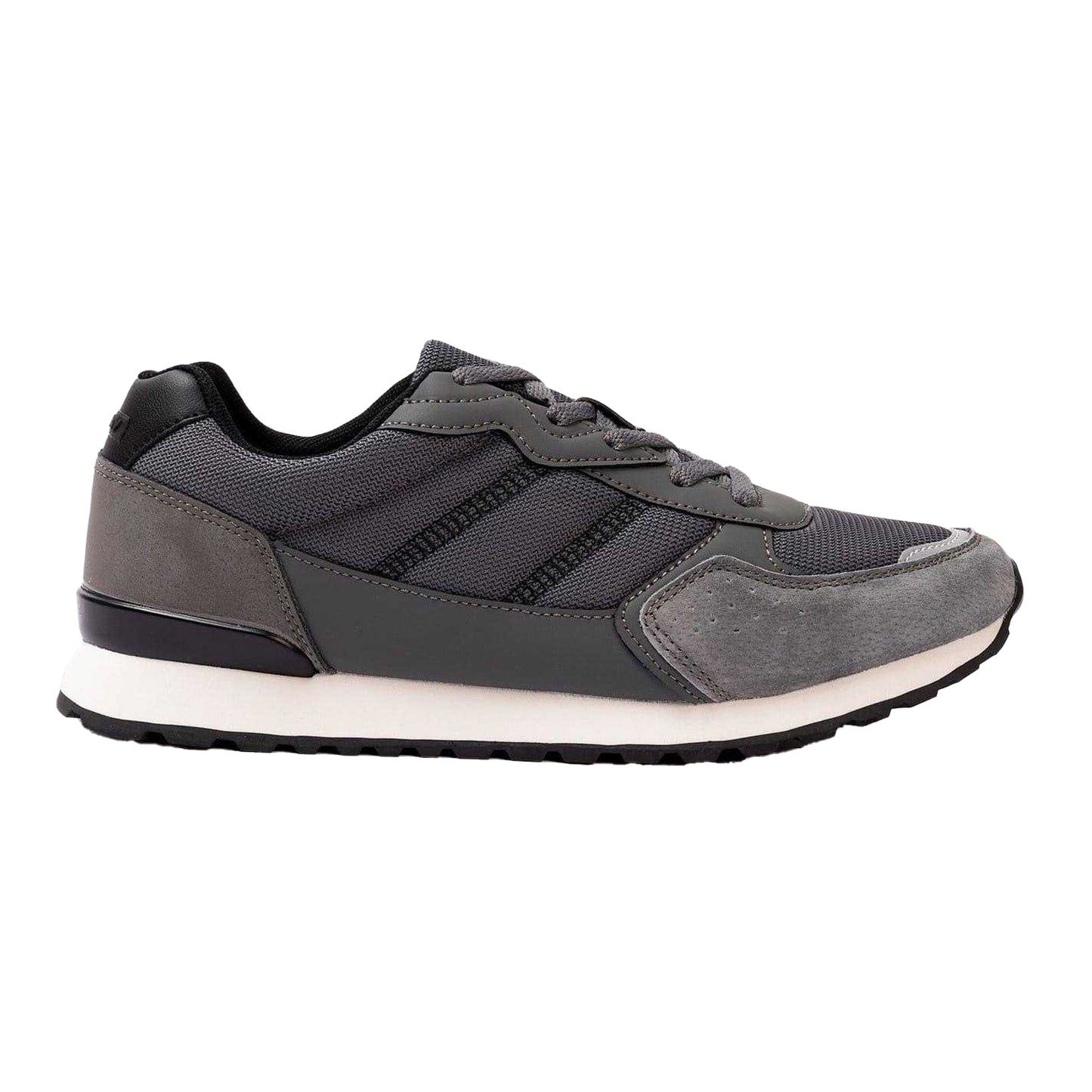Dark Grey - Front - Donnay Mens Bob Trainers