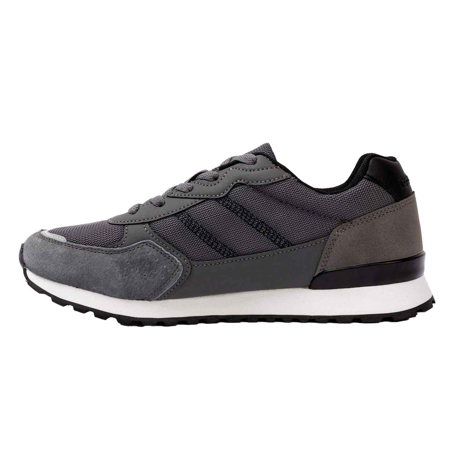 Dark Grey - Back - Donnay Mens Bob Trainers