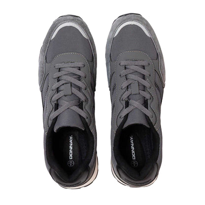 Dark Grey - Side - Donnay Mens Bob Trainers