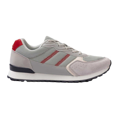 Light Grey - Front - Donnay Mens Bob Trainers