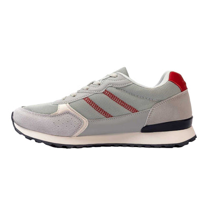 Light Grey - Back - Donnay Mens Bob Trainers