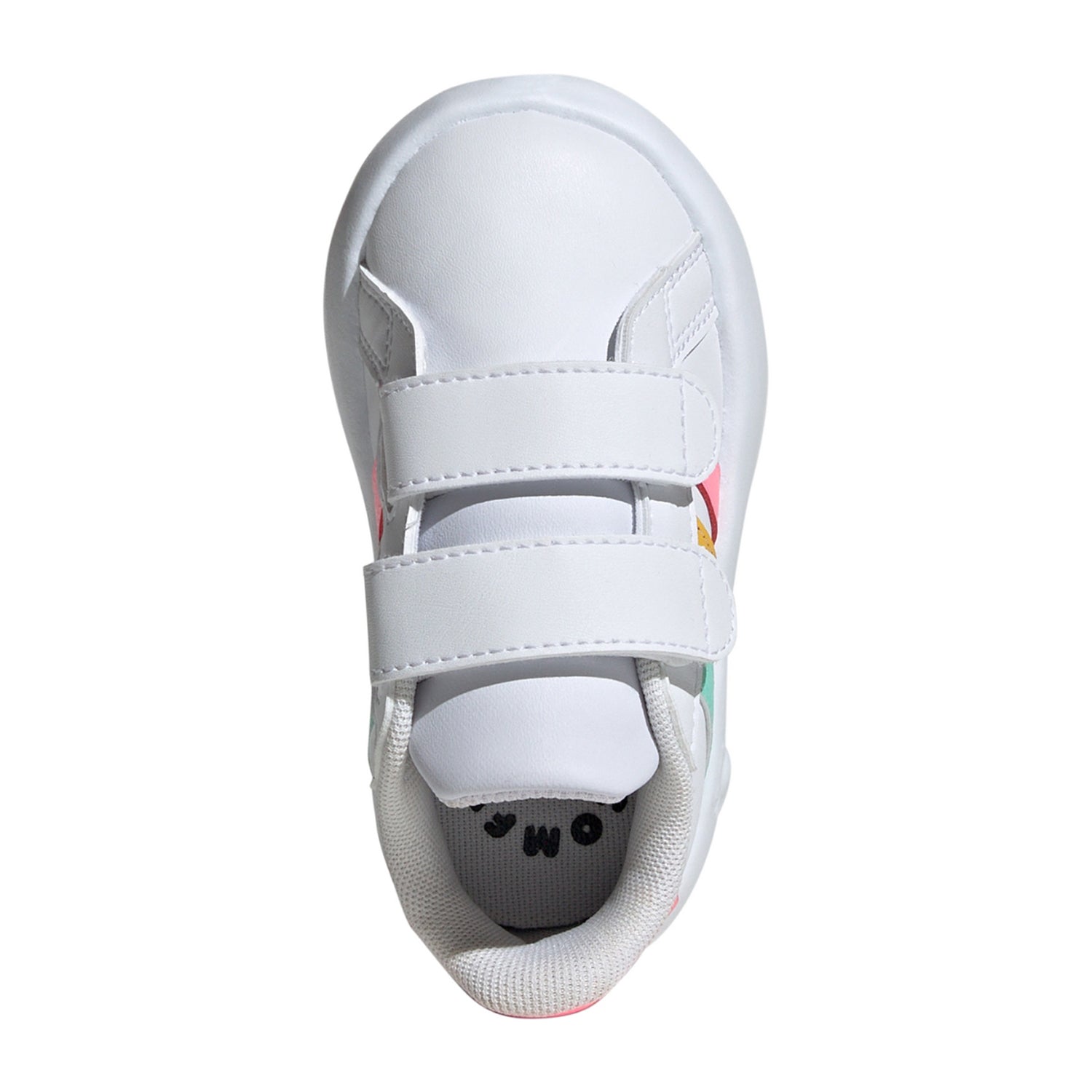 White - Lifestyle - Adidas Baby Grand Court 2.0 Shoes