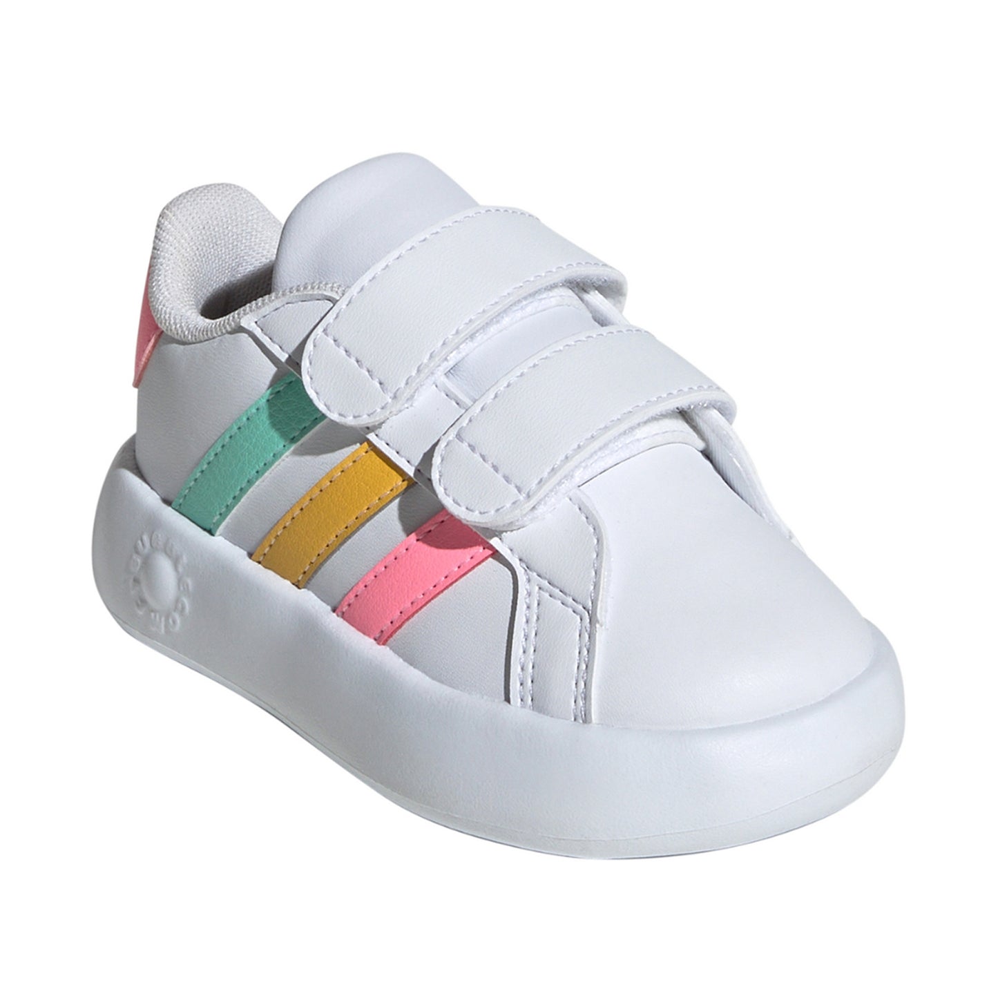 White - Close up - Adidas Baby Grand Court 2.0 Shoes
