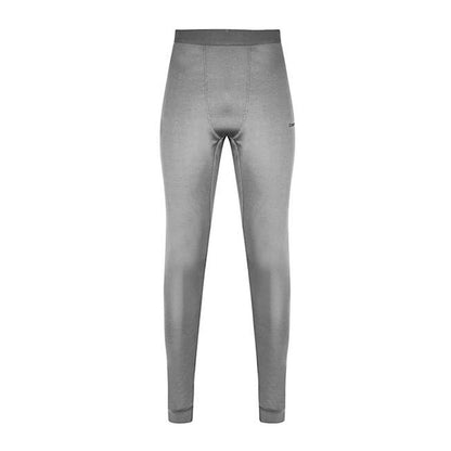 Grey - Front - Campri Mens Plain Thermal Bottoms