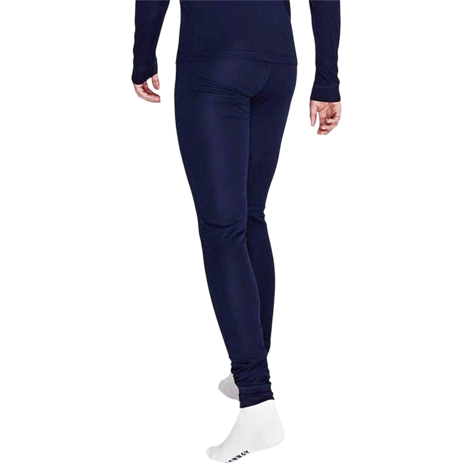 Navy - Back - Campri Mens Plain Thermal Bottoms