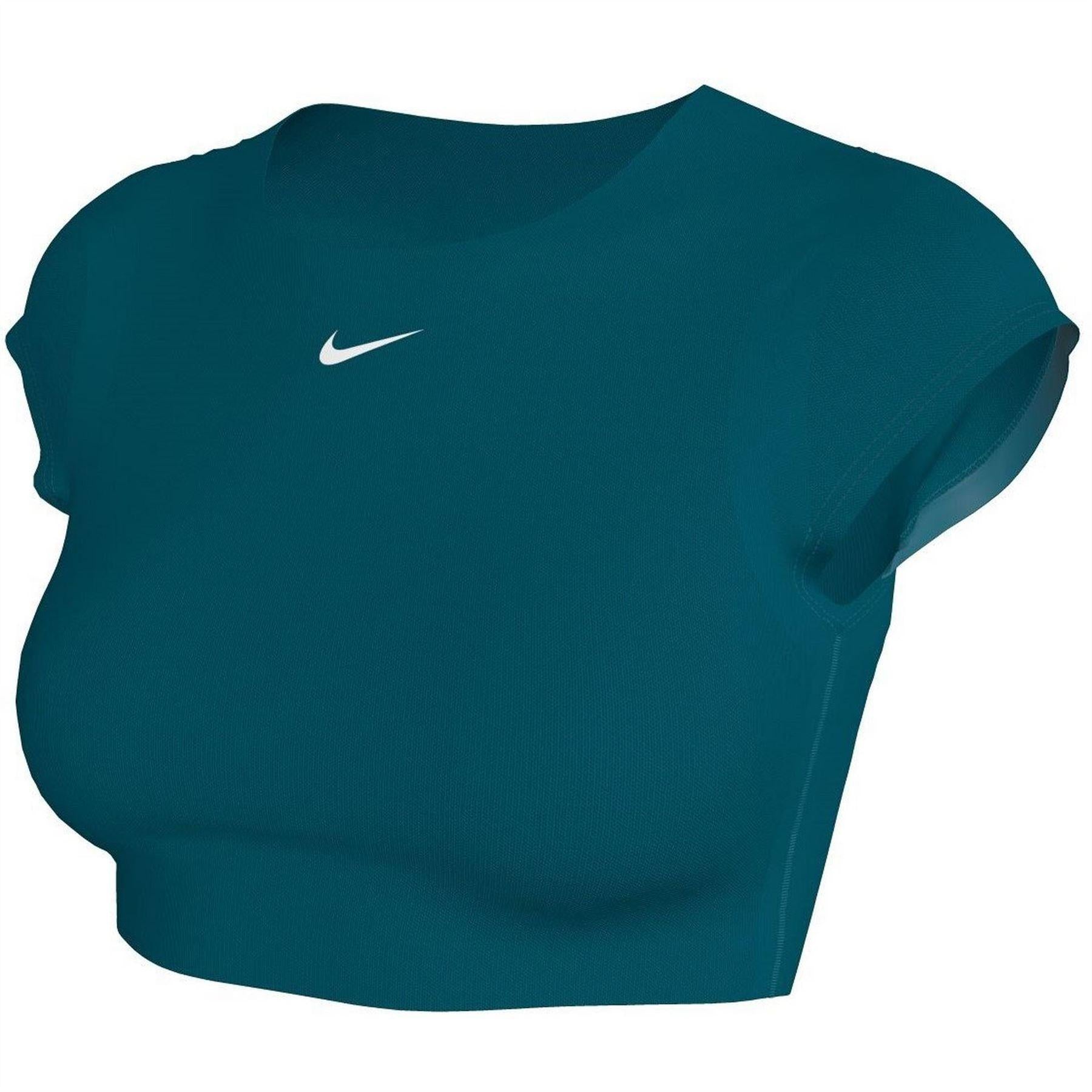 Abyss Blue - Side - Nike Womens-Ladies Performance Bikini Top